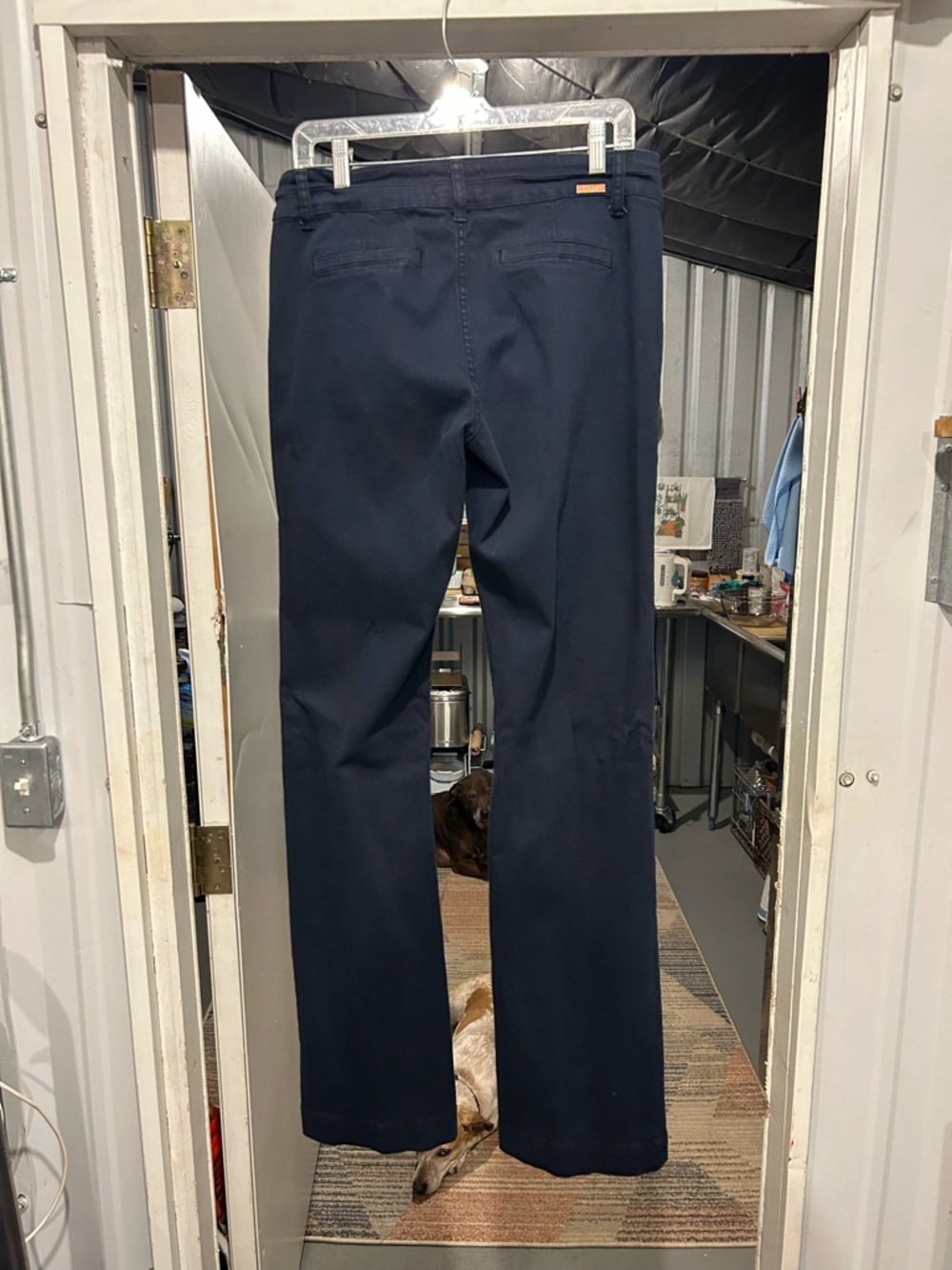 BKE Women’s Dark Navy Low Rise Pants